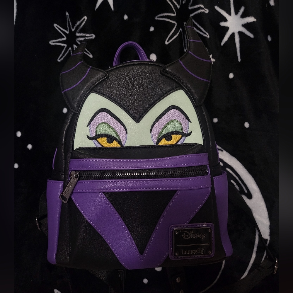 Disney Malificent Loungefly Mini Backpack